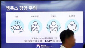 엠폭스 지난주 6명 신규 확진…예방접종 5444명 참여