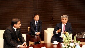 대우건설, 투르크메니스탄 경제사절단 면담… 개발사업 협력 강화