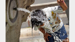 “너무 더워” 이탈리아 40도 넘는 폭염