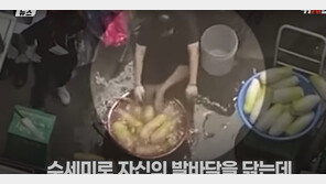 무 닦던 수세미로 발까지…‘방배족발’ 조리실장, 2심도 벌금
