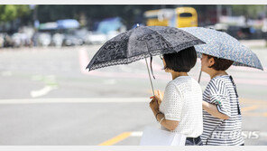 ‘중복’ 오늘 낮 최고 34도 폭염 계속…곳곳엔 소나기도