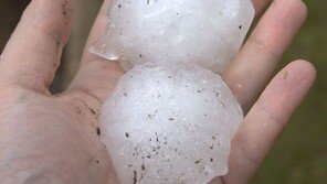 “남부는 들끓는데”…이탈리아 북부서 10㎝ 우박