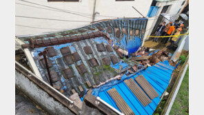 70대 중국인 거주하던 노후주택 무너져…인명피해 없어(종합)