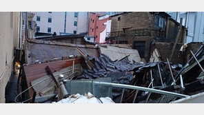 광주 동구 충장로서 건물 무너져…인명피해 없어