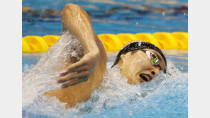 김우민, 자유형 800m서 박태환 넘었다…세계선수권 결선 진출은 실패