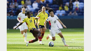 ‘16강 적신호’ 한국, 월드컵 첫 경기 콜롬비아에 0-2 완패