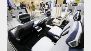 “자율주행車 시트는 뭐가 다른가” 