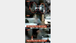 비 맞으며 주차스티커 떼는 경비원…우산 쓴 딸뻘 차주 ‘고함·삿대질’