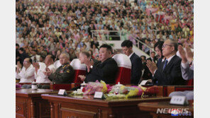 푸틴, 김정은에 전승절 축전…“서방 반대 결의 강조”