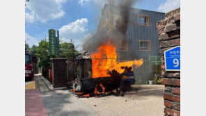 광진구 어린이집 옆 통닭구이 트럭서 화재, 41명 대피 