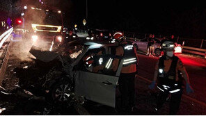 춘천 부다리터널 인근서 모닝-소나타 충돌, 2명 병원 이송