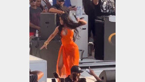 “나한테 음료 뿌렸니?”…美공연장서 관객 향해 마이크 던진 래퍼 [영상]