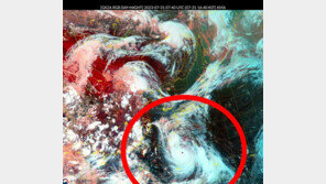 상하이에서 방향 튼 태풍 ‘카눈’ 어디로…한반도 올까 일본 갈까