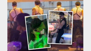 탈의 남성들, 입으로 女에 음식 먹여준다…中 ‘마초식당’ 등장