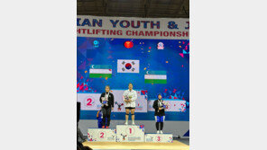 역도 박수민, 아시아주니어선수권 여자 76㎏급 금메달 3개