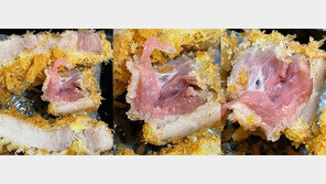 배달된 돈가스 겉바속촉 ‘생고기’였다…업주 “특수부위” 황당 해명