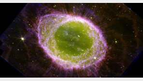 ‘별의 마지막 순간’…제임스웹 망원경이 포착한 고리성운