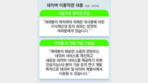 [단독]네이버 ‘자사 AI 학습에 블로그-카페 글 이용’ 약관… 공정위, 불공정 여부 조사