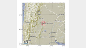 아르헨티나 산티아고-델-에스테로서 규모 6.1 지진