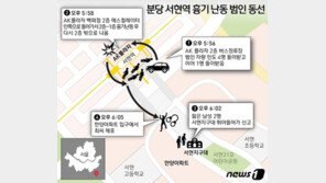 서현역 난동 ‘계획범행’에 무게…미리 흉기 2점 구입 ‘묻지마 살인’