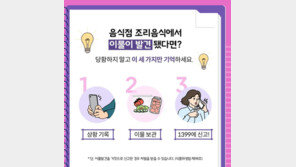 “음식에 이게 뭐지?”…이물질 발견시 해야할 ‘딱 세가지’