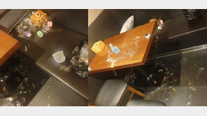 ‘외부음식에 기저귀까지’…식당 사장 ‘골머리’