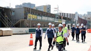 대우건설, 경영진 나서 혹서기 현장 온열질환 예방 