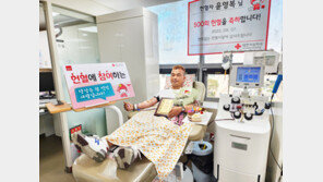 ‘헌혈 500번’ 49세 환경미화원…“생명 살리는 큰 힘에 보람”