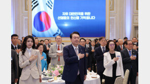 윤 대통령, 독립유공자·유족 오찬…독립운동 사연 담긴 음식 나와