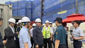김오진 국토부 1차관, 안성 붕괴사고 현장 방문…“철저한 사고조사”