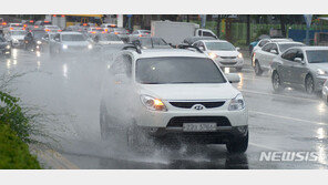 태풍 카눈 영향 전북 최대 260㎜ 비…인명피해 없어