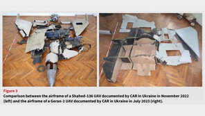 러, 이란제 드론 복제품 우크라 전장서 사용…美 제재 무용지물?