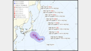 주말 다시 폭염… 7호 태풍 ‘란’ 도쿄 향해 북상