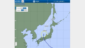 7호 태풍 ‘란’ 동해 타고 북상…日 주고쿠·긴키 지방에 폭우