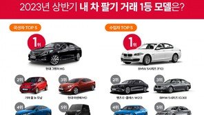 그랜저·5시리즈, 엔카닷컴 ‘내 차 팔기’ 상반기 거래↑