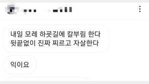 “흉기살인·여고생 성폭행” 남양주서 잇단 난동예고글…수사착수