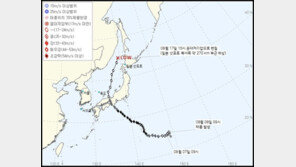 태풍 ‘란’ 소멸…일본 500㎜ 이상 폭우·5만 가구 정전 피해