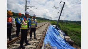19일부터 충북선·정선선 운행재개…영동선은 장기복구 예정