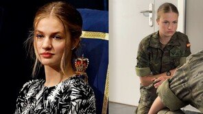 사관학교 입소한 ‘스페인 공주’…“軍 입대하는 여성들중 한명”