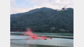 대청댐 적 드론 가상 침공…을지연습 실제훈련 방불