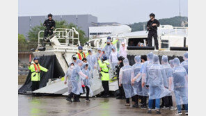 ‘北 포격도발’ 가정 서해5도서 공기부양정 등 이용 주민대피 훈련