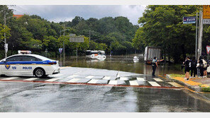 1시간에 73㎜ 내린 충북…도로·학교 운동장 등 곳곳 침수 피해