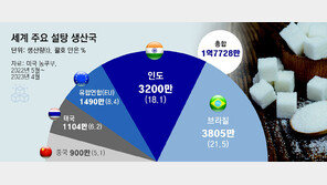 印, 쌀 이어 설탕 수출금지 검토… 글로벌 식량 인플레 경보