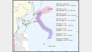 10호 태풍 담레이 발생…일본 앞바다 지나 30일께 소멸
