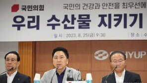 김기현 “野, 우리 수산물 방사능 색칠해 어민 타격…반국가행위”