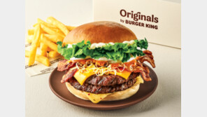 수제버거 시장 정조준… 버거킹, ‘전략메뉴’ 오리지널스 페퍼잭 먹어보니