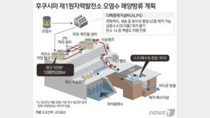 日오염수 시간당 19톤, 사람 보행 속도로 방류…오늘 방사능 농도 발표