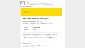 카카오·넷플릭스에서 날라온 메일…한순간 방심을 노립니다