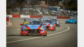 아르헨티나 누빈 ‘아반떼 N’…TCR 월드투어 첫 결승서 우승