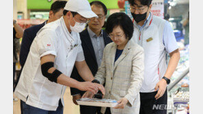 ‘급식용 수산물’ 점검한 식약처장…“안전관리 더욱 철저”